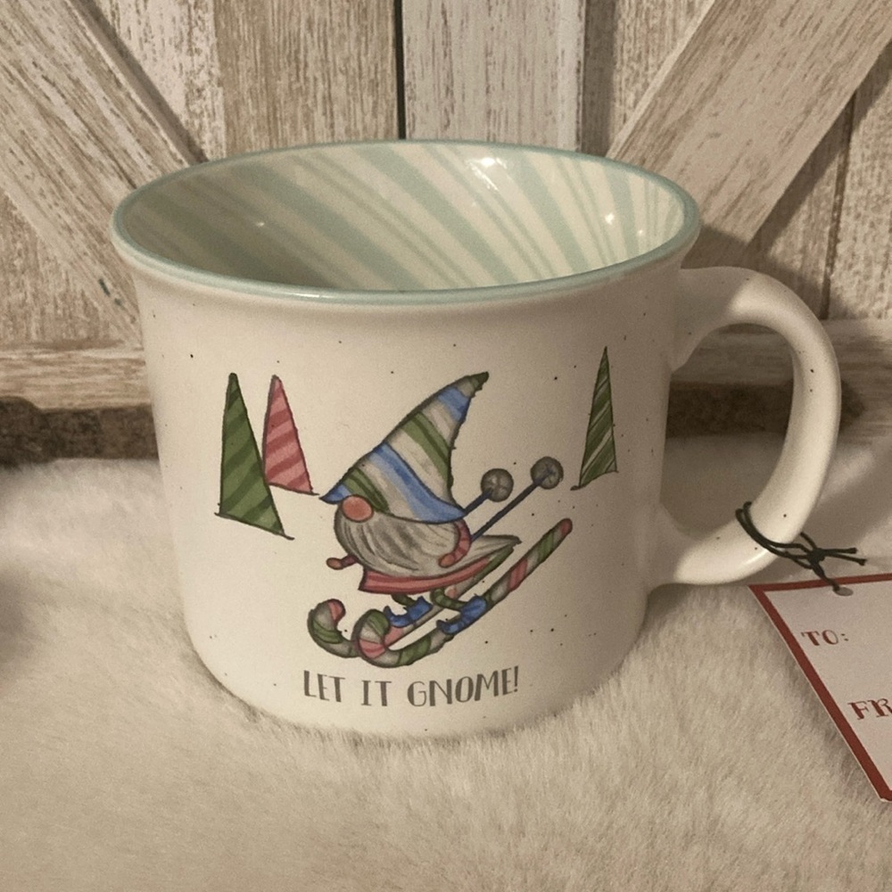 Peppermint & Pine Let It Gnome Mug